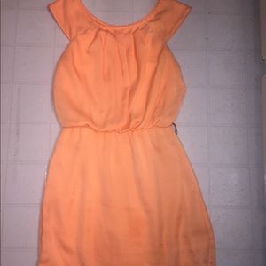 Orange dress